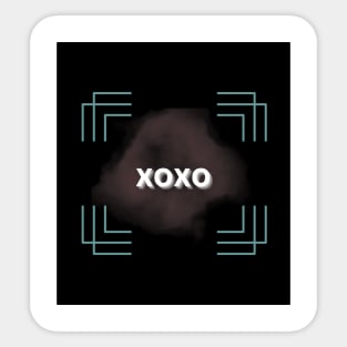 XOXO Sticker